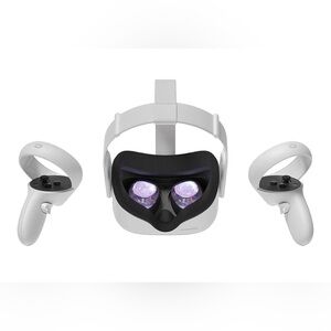 Meta Quest 2 VR Headset + BOBOVR M2+ Head Strap Bundle – Great Condition